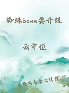 蜘蛛boss要升级